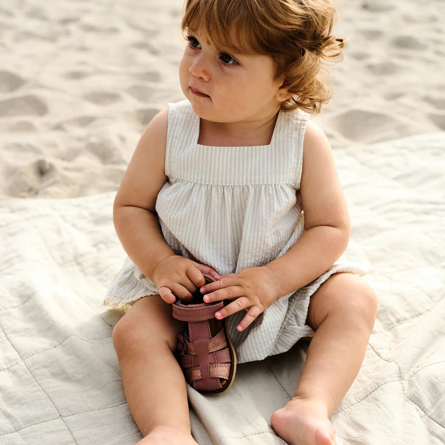 WHEAT Kleid mit Rüschen AYLA Organic Cotton