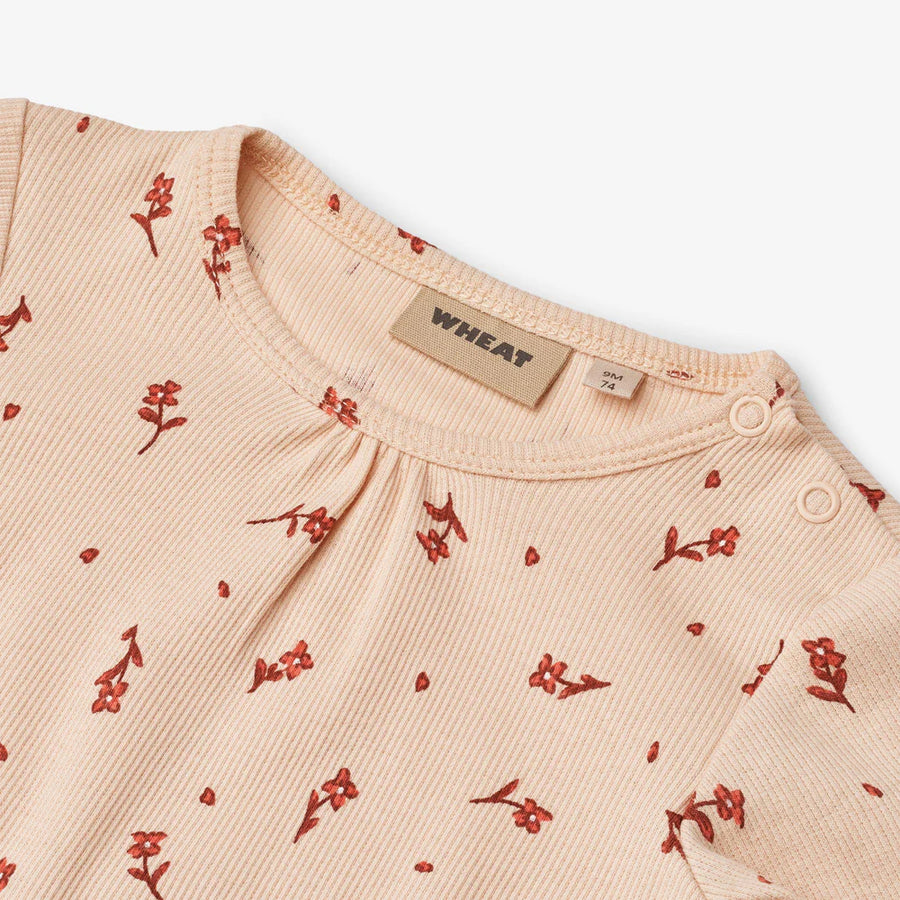 WHEAT Langarm Body ELMINE Organic Cotton