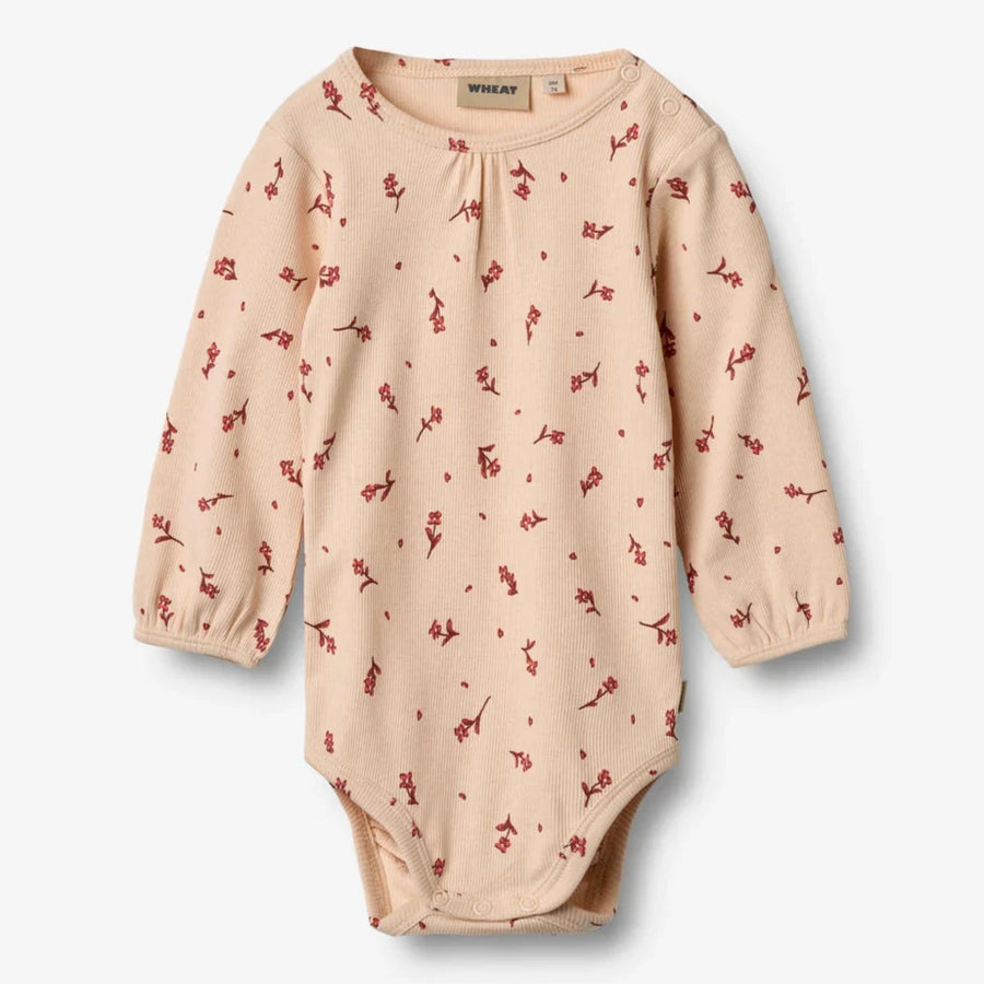 WHEAT Langarm Body ELMINE Organic Cotton
