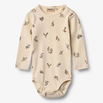 WHEAT Langarm Body FREDDIE Organic Cotton