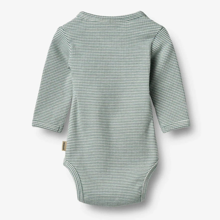 WHEAT Langarm Wickelbody PIL Organic Cotton