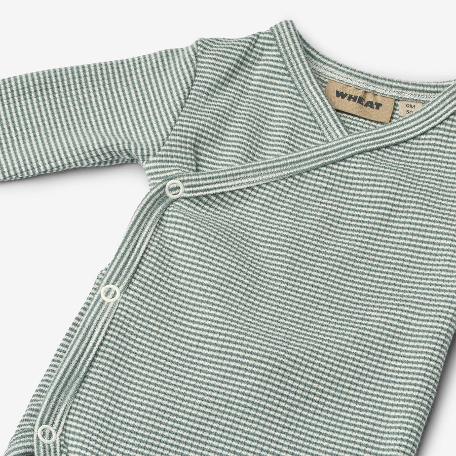 WHEAT Langarm Wickelbody PIL Organic Cotton