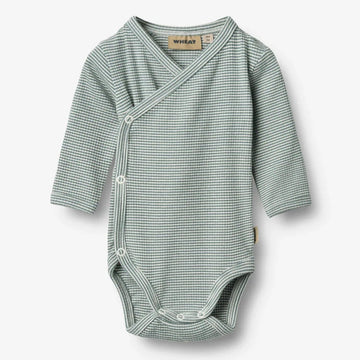 WHEAT Langarm Wickelbody PIL Organic Cotton