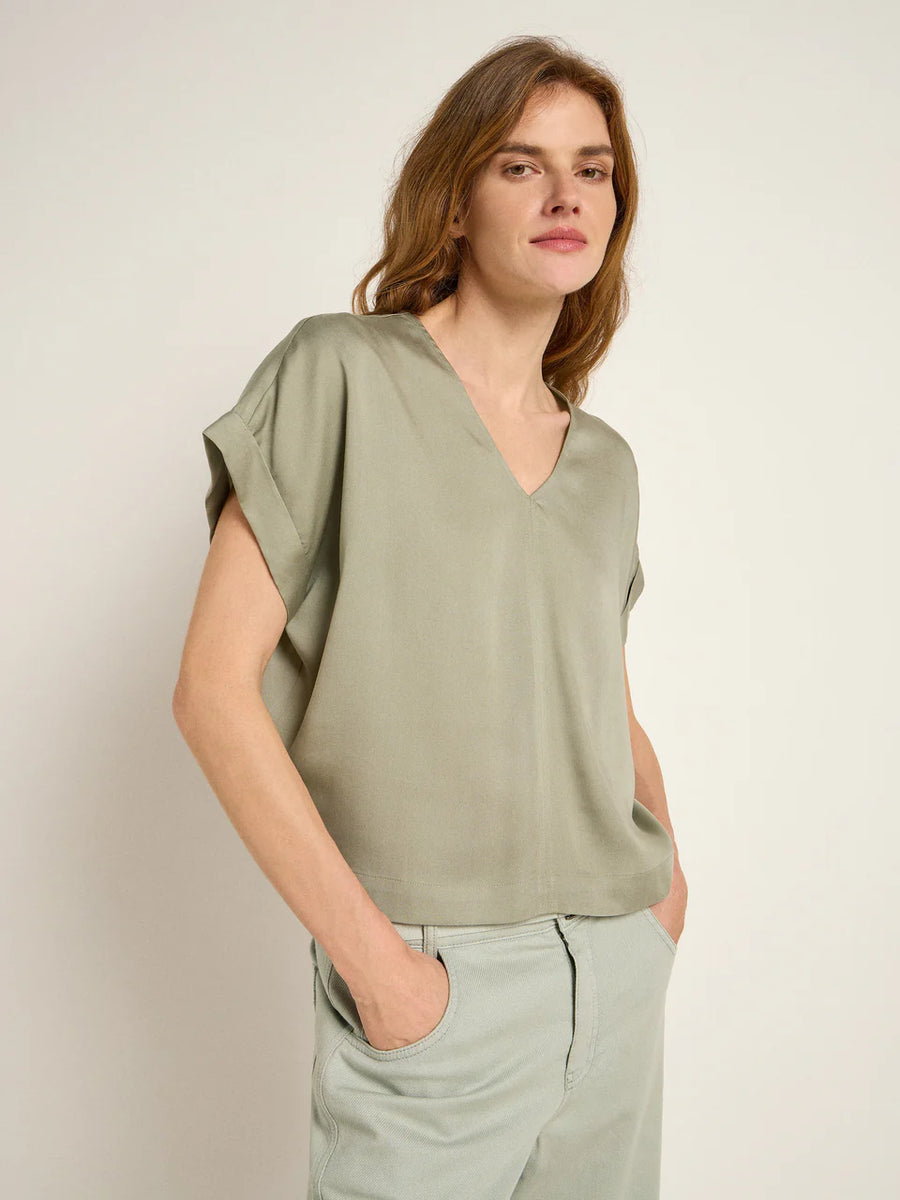 LANIUS Blusenshirt aus TENCEL™ Lyocell