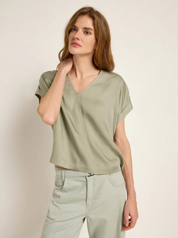 LANIUS Blusenshirt aus TENCEL™ Lyocell