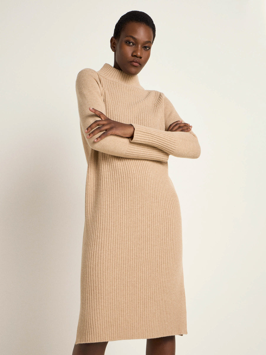 Sweater Dress Strickkleid Beige Rollkragen Laura Scott Strickkleid Rollkragen Beige Damen Pulloverkleid, Rollkragen, Damen, Pullover, Langer Sweater Dress Strickkleid Beige Rollkragen Laura Scott Strickkleid Rollkragen Beige Damen Pulloverkleid, Rollkragen, Damen, Pullover, Langer