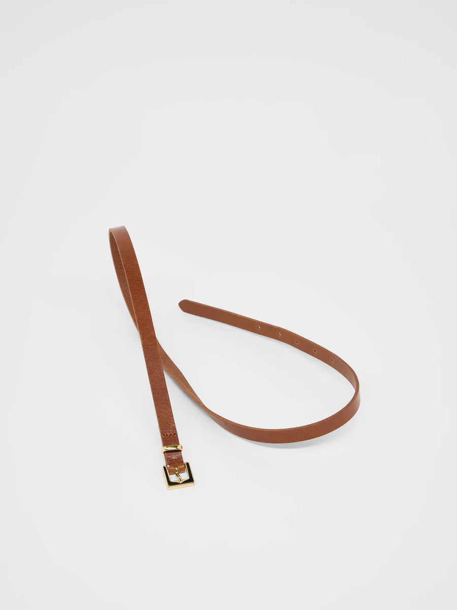 LANIUS Dünner Gürtel Leather