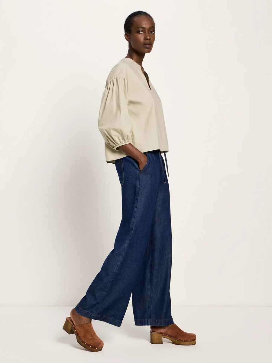 LANIUS Relaxed Jeans mit Kordelzug Lyocell