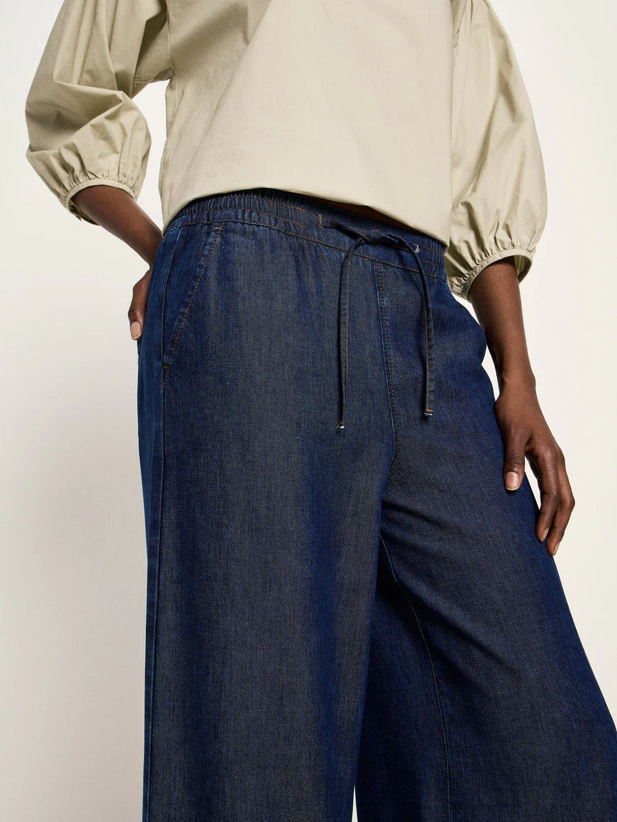 LANIUS Relaxed Jeans mit Kordelzug Lyocell