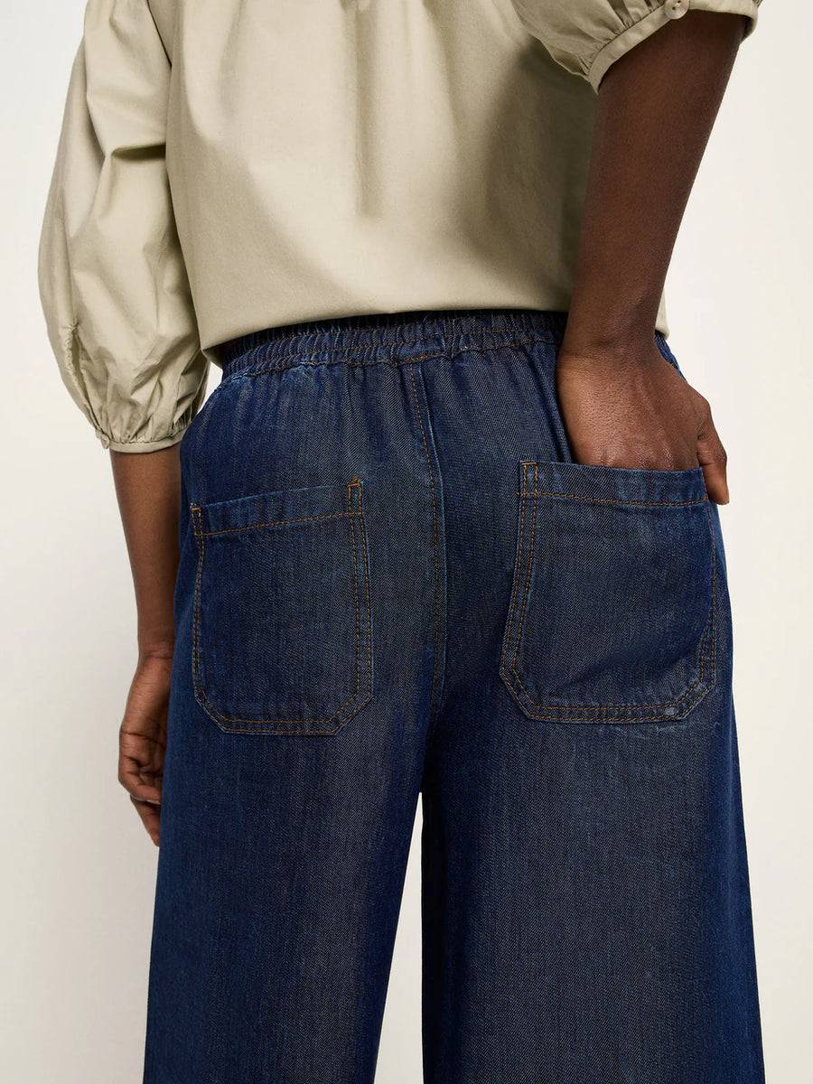 LANIUS Relaxed Jeans mit Kordelzug Lyocell