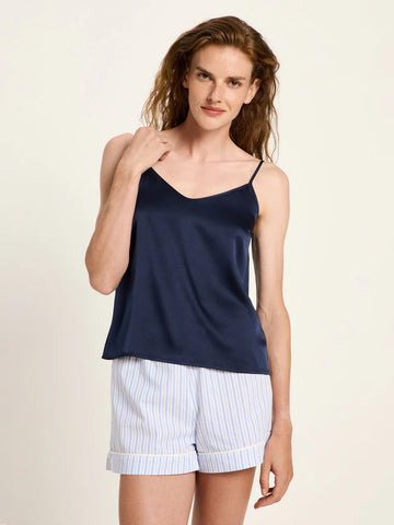 LANIUS Top aus Satin Silk
