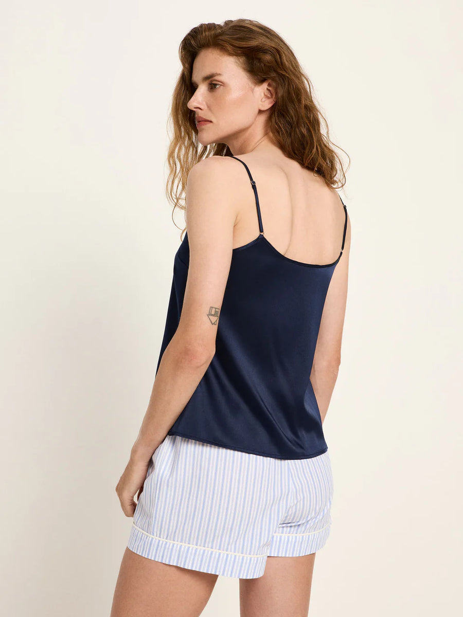 LANIUS Top aus Satin Silk