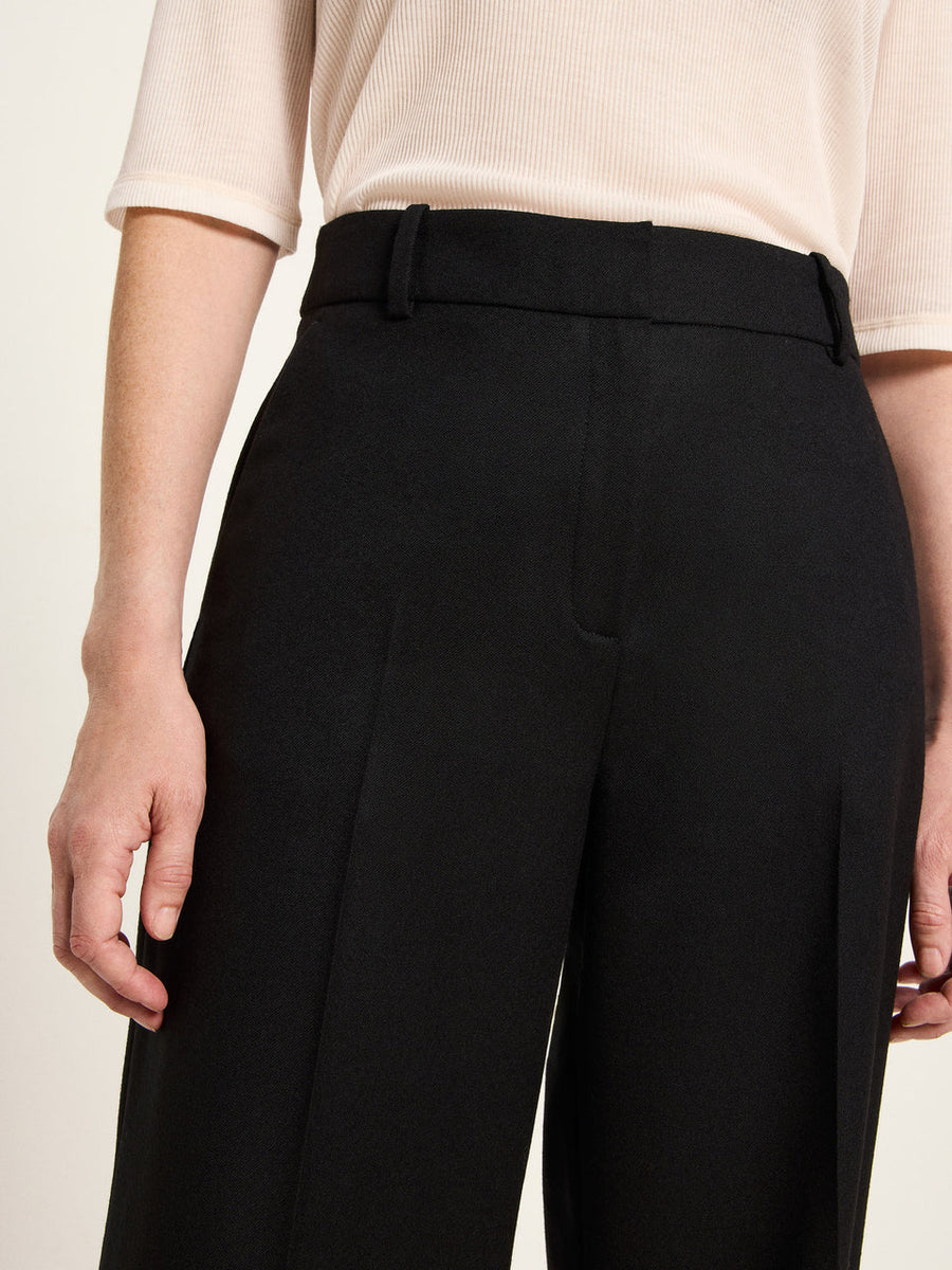LANIUS Hose Cropped GOTS Wool