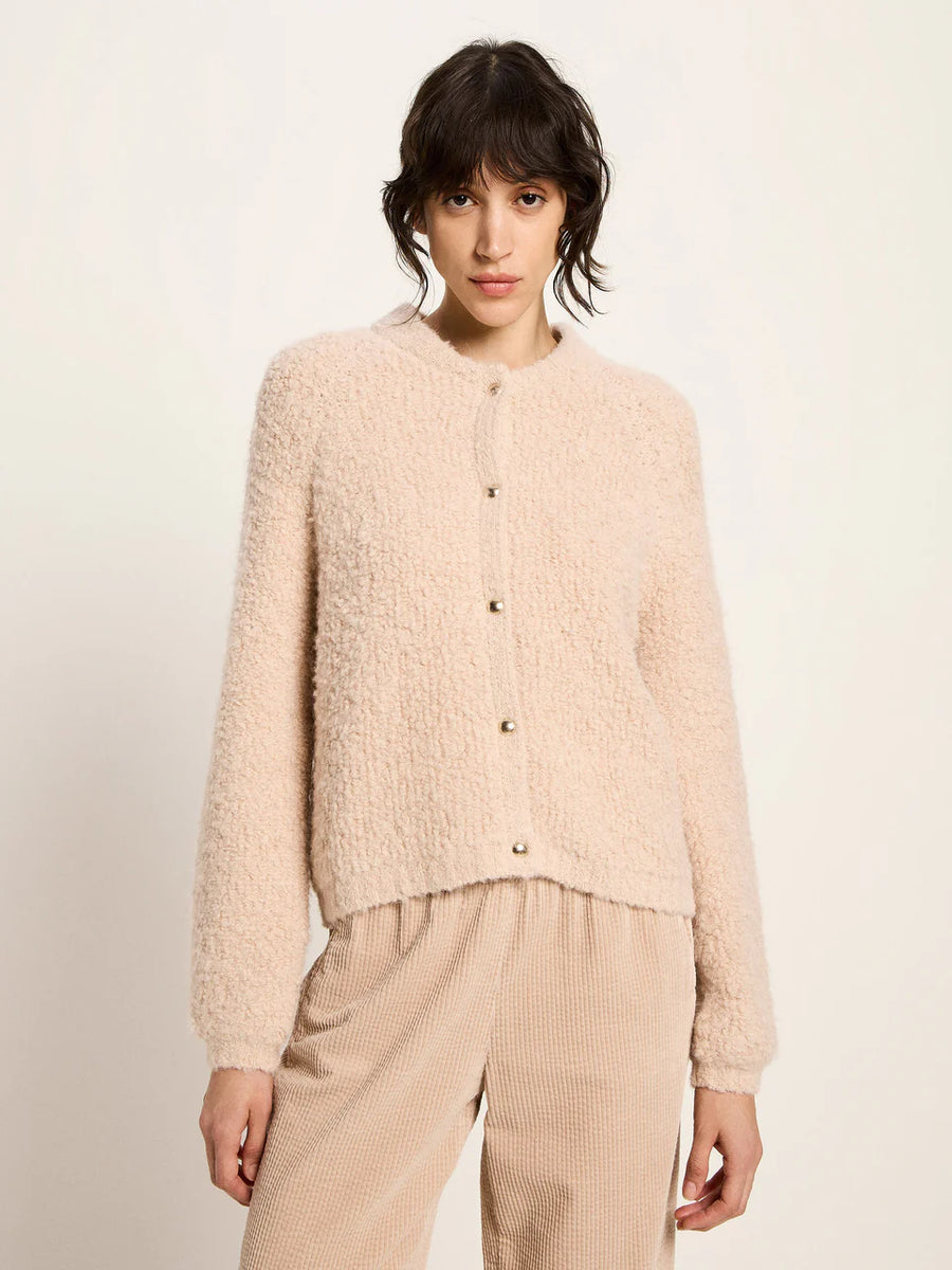 LANIUS Strickjacke Bouclé College OCS