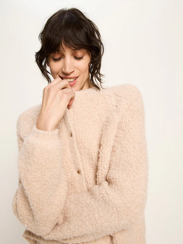 LANIUS Strickjacke Bouclé College OCS