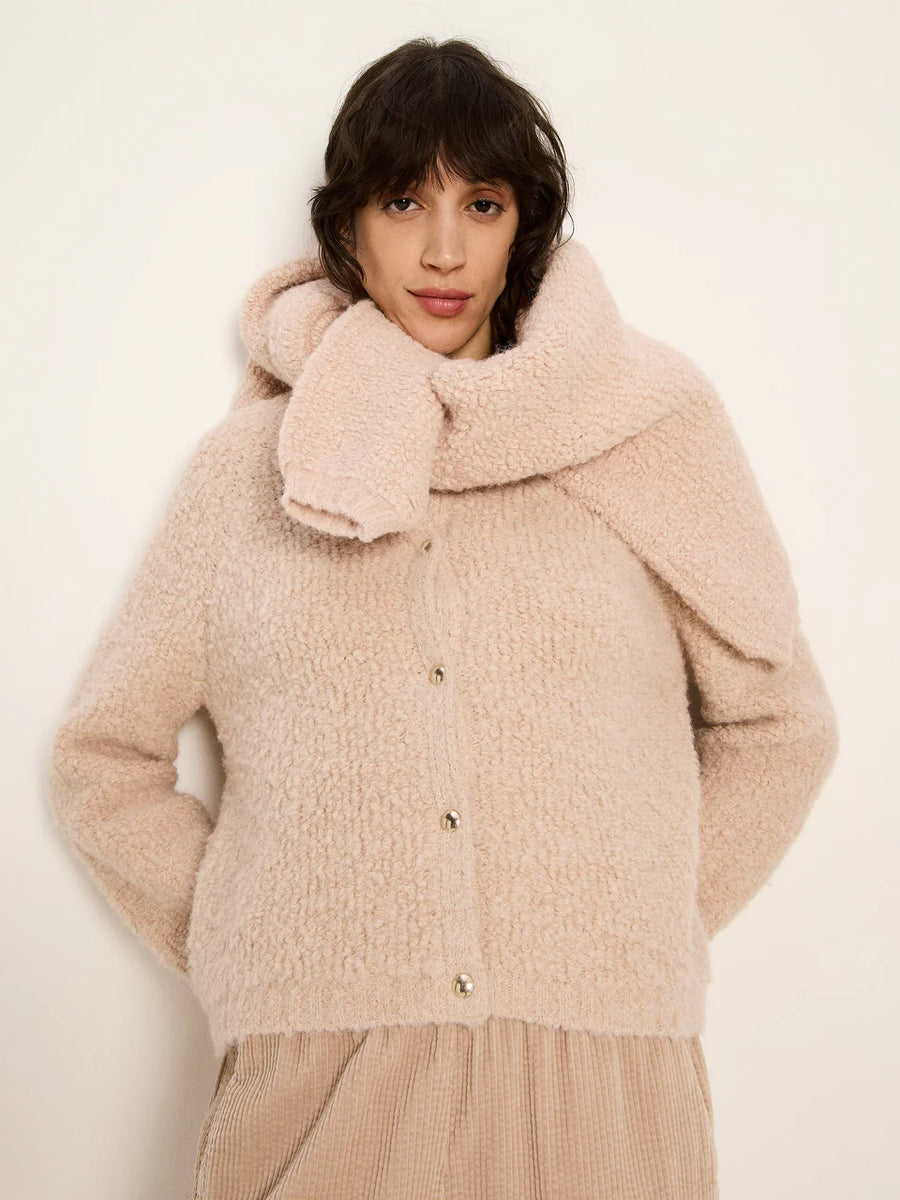 LANIUS Strickjacke Bouclé College OCS