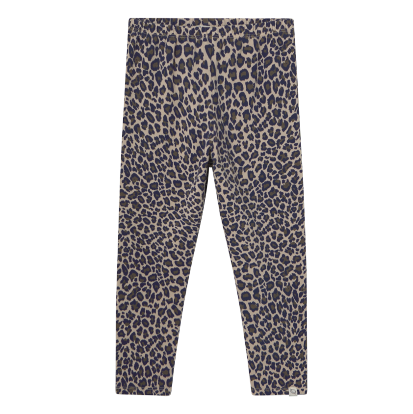 COZMO Fleece-Leggings mit Animalprint LEGGINGK Organic Cotton