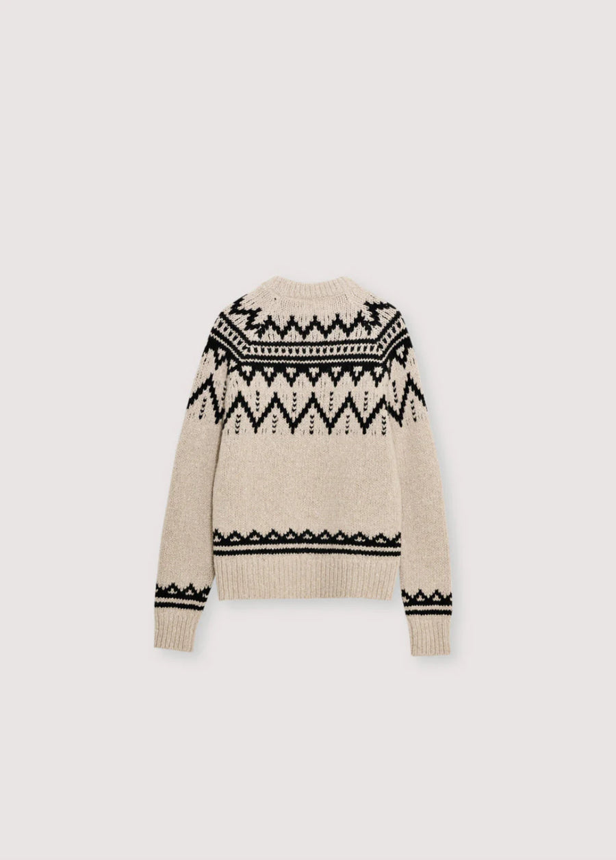 The New Society Woman Pullover LUNA Wool Mix