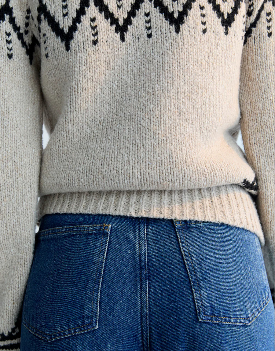 The New Society Woman Pullover LUNA Wool Mix