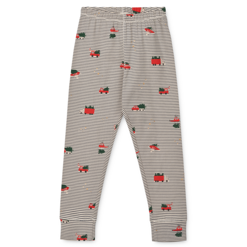 Liewood Bedrucktes Pyjama-Set WILHELM Organic Cotton