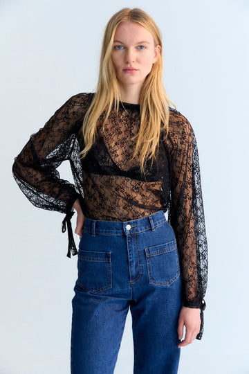The New Society Woman Bluse ANITA Lace
