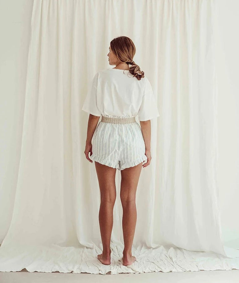 LiiLU Woman Shorts gestreift Organic Cotton