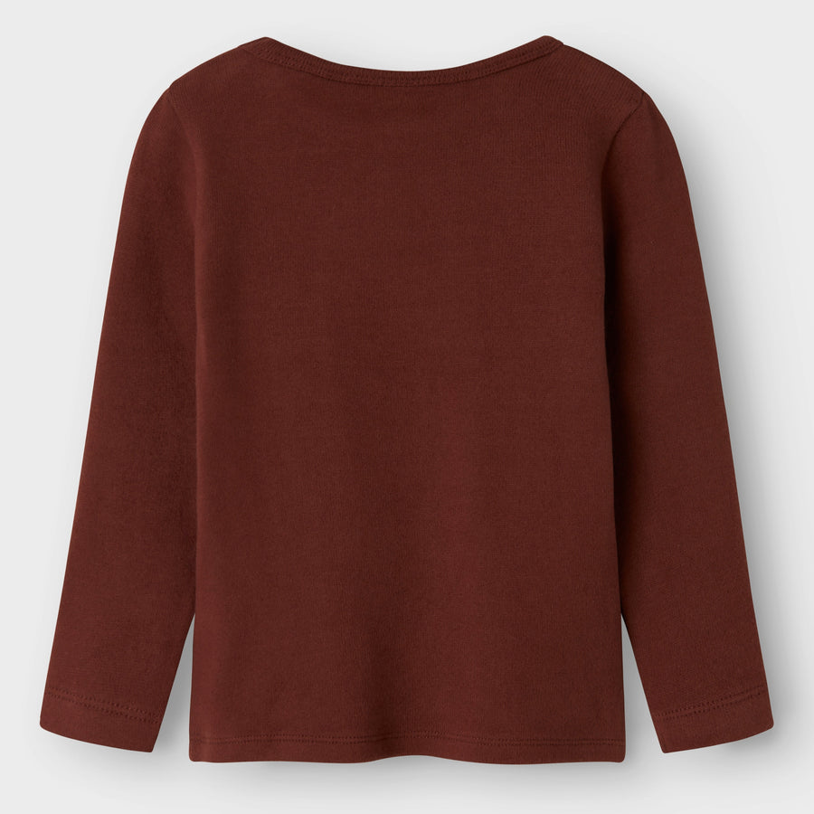 Lil`Atelier Langarmshirt NMFTHORA HIR Organic Cotton