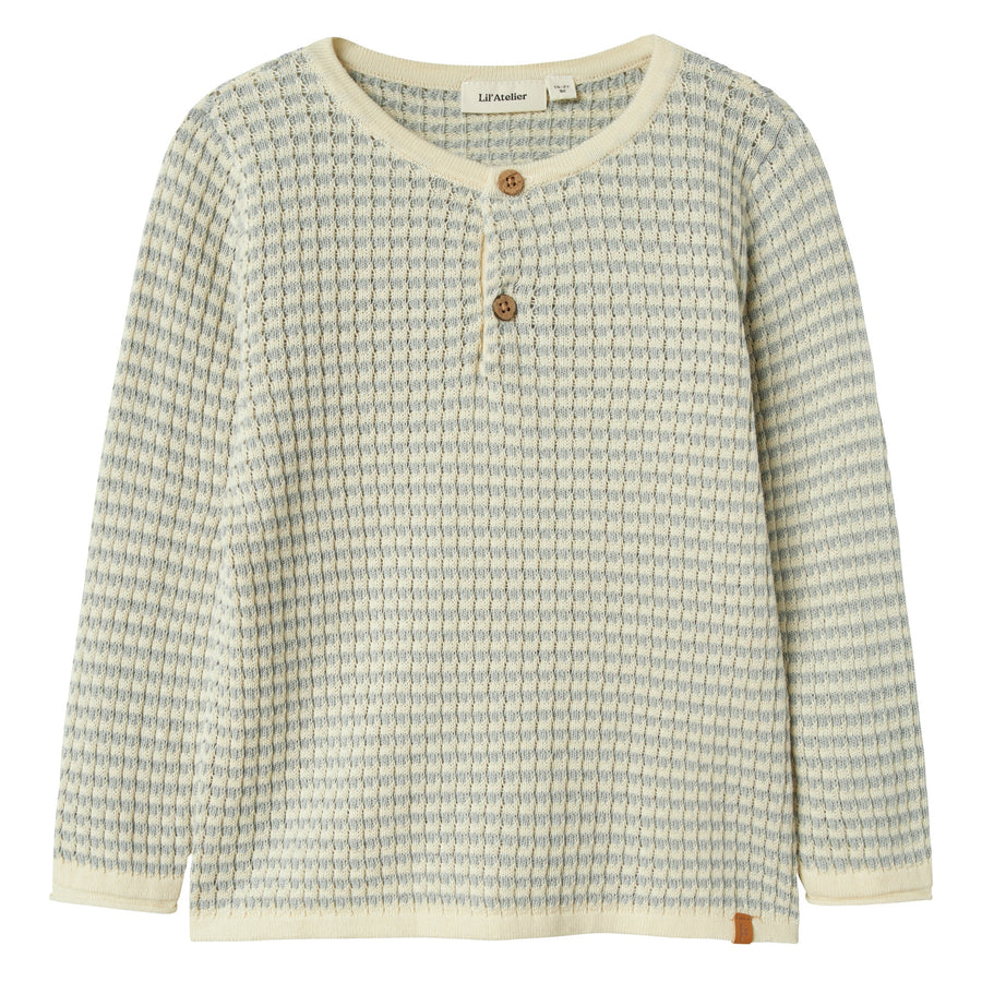 Lil`Atelier Strickpullover NMMNELSON Organic Cotton