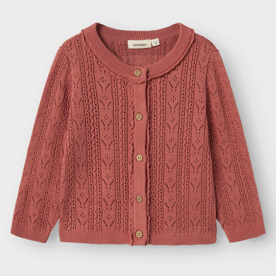 Lil`Atelier Strickcardigan NMFKAJSA Organic Cotton