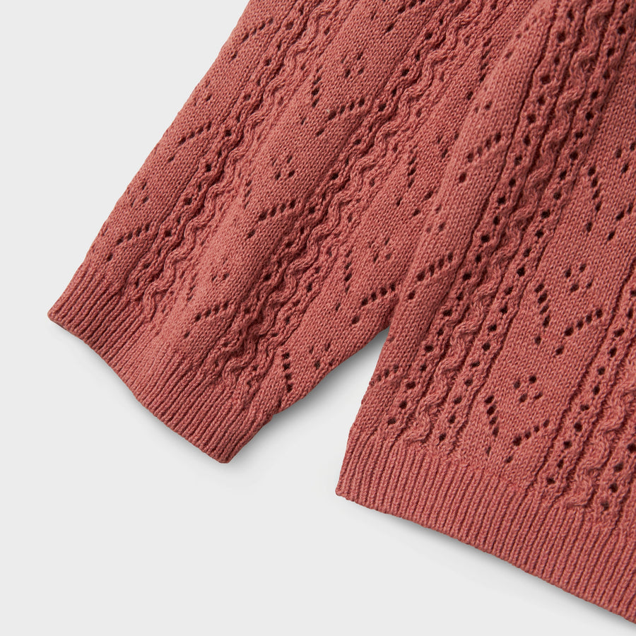 Lil`Atelier Strickcardigan NMFKAJSA Organic Cotton
