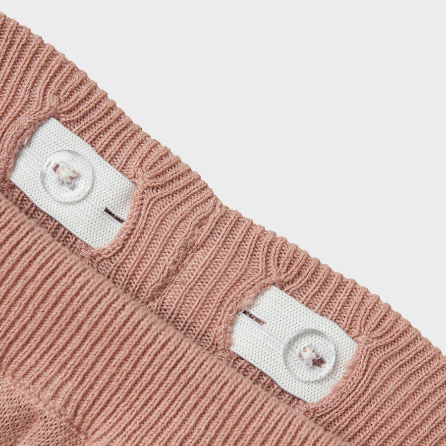 Lil`Atelier Weite Strickhosen NMFLULIO Organic Cotton