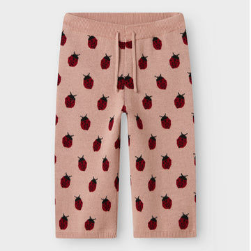 Lil`Atelier Weite Strickhosen NMFLULIO Organic Cotton