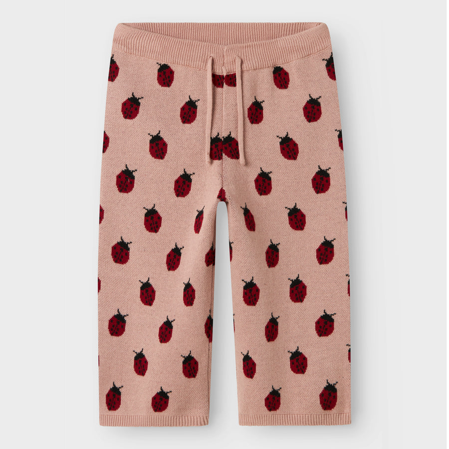 Lil`Atelier Weite Strickhosen NMFLULIO Organic Cotton