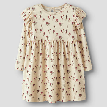 Lil`Atelier Langarm Kleid NMFLAVO EKK Organic Cotton
