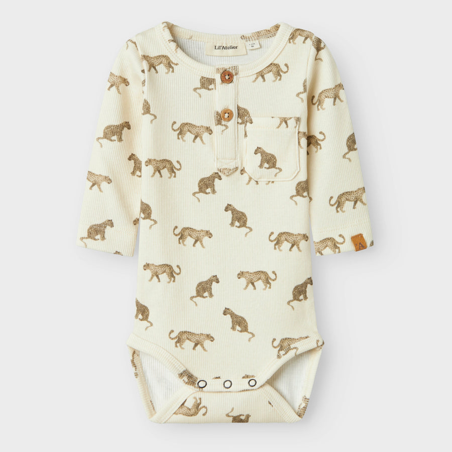 Lil`Atelier Langarm Body NBMLAVO ENO Organic Cotton