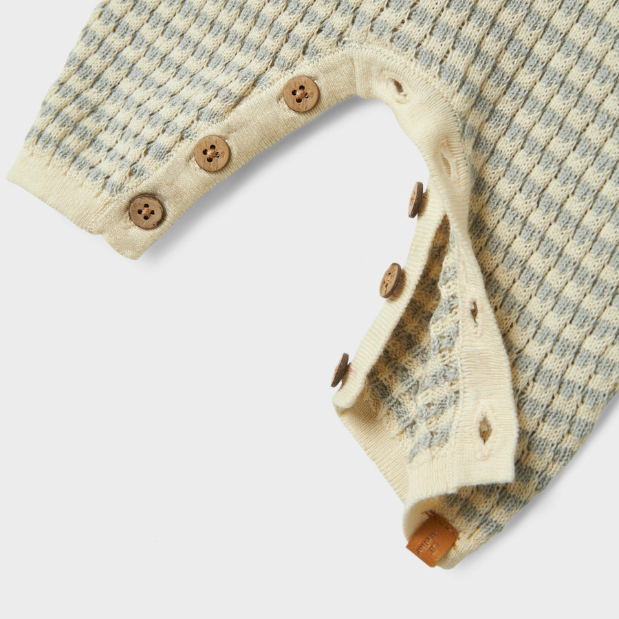 Lil`Atelier Strickjumpsuit NBMNELSON Organic Cotton