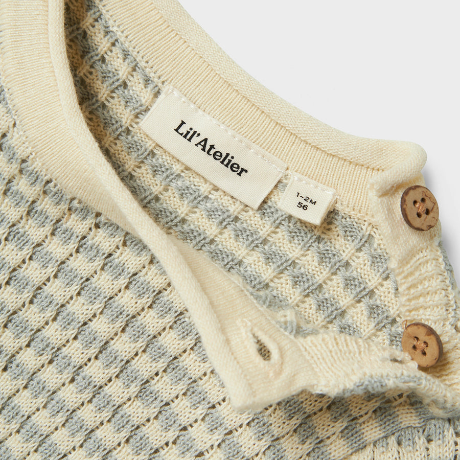 Lil`Atelier Strickjumpsuit NBMNELSON Organic Cotton
