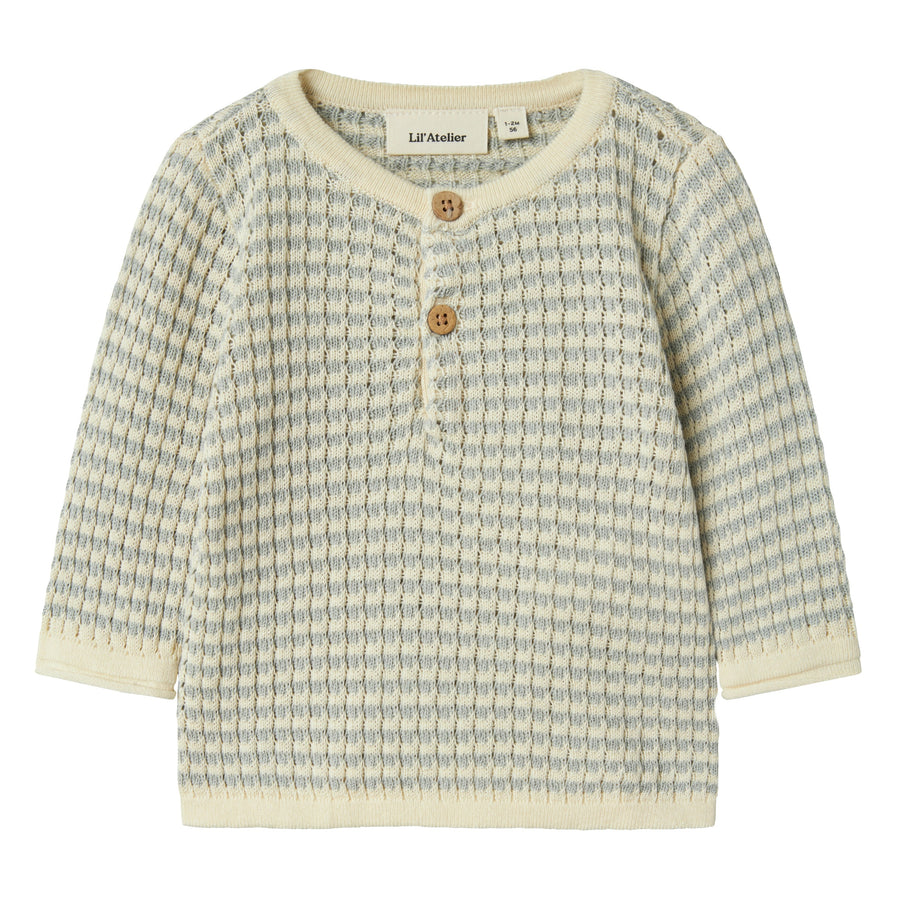 Lil`Atelier Strickpullover NBMNELSON Organic Cotton