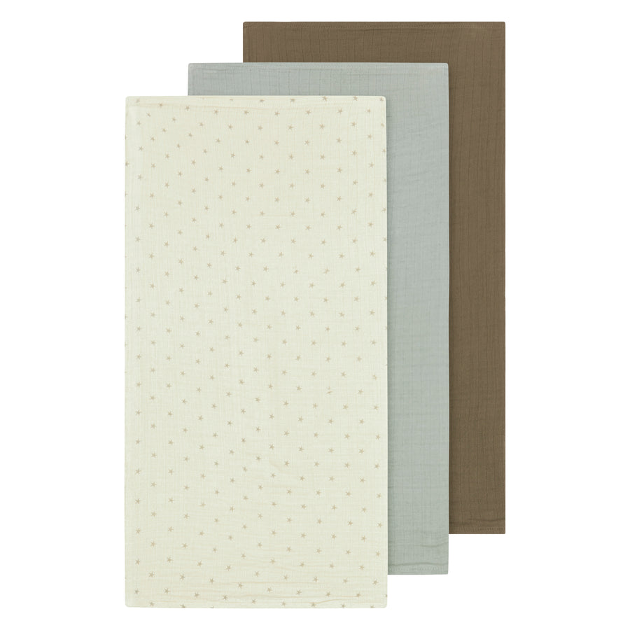 Lil`Atelier Musselintücher NBNFERGIE 3er-Pack