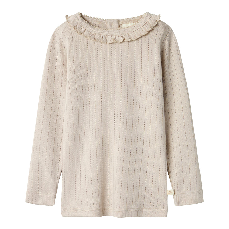Lil`Atelier Langarmshirt NMFRACHEL NIS Modal