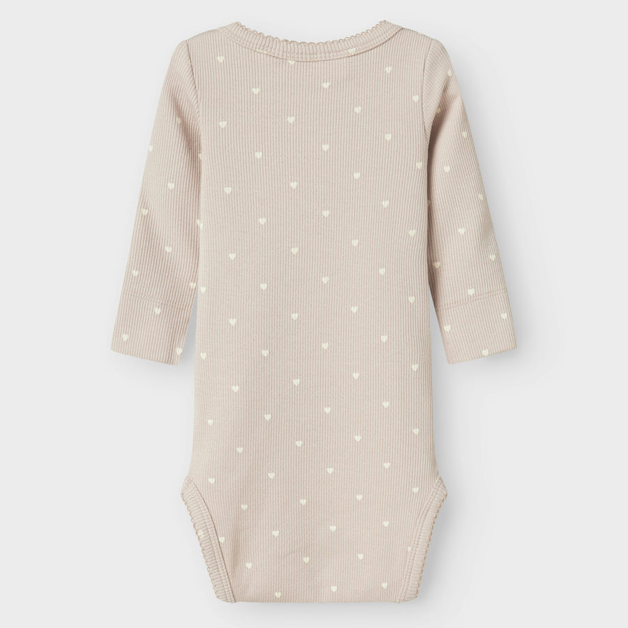 Lil`Atelier Body Langarm NBFGAGO Organic Cotton