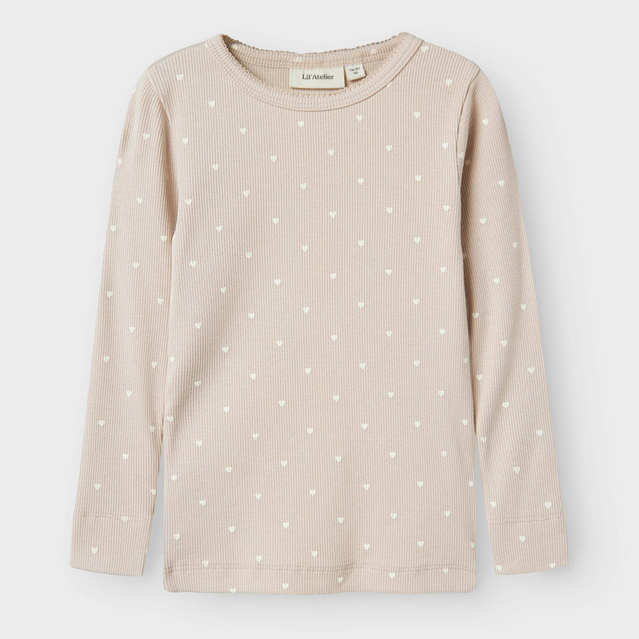 Lil`Atelier Langarmshirt NMFGAGO Organic Cotton