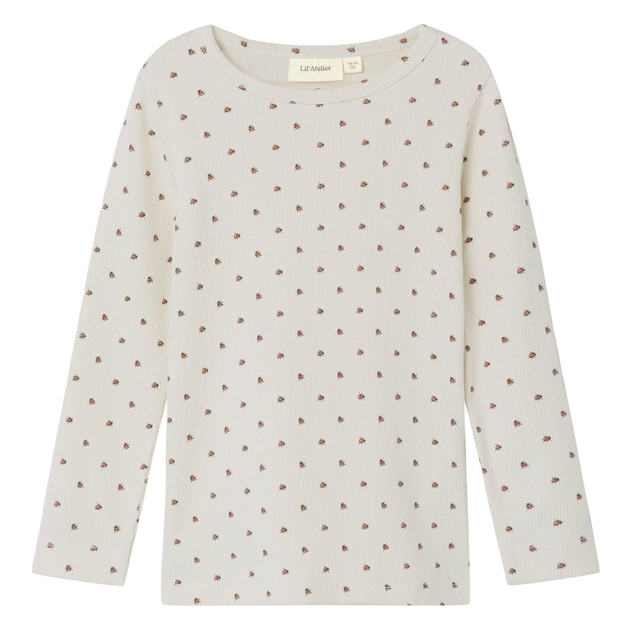 Lil`Atelier Langarmshirt NMNLAGO KIM Organic Cotton