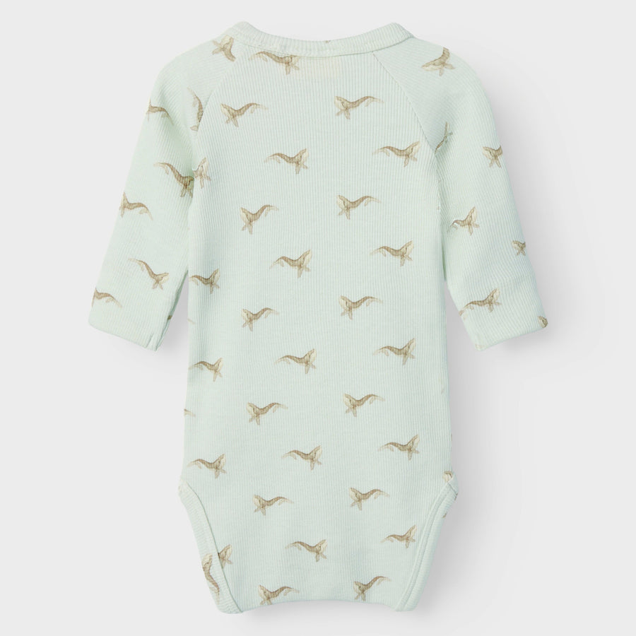Lil`Atelier Langarm Body NBMGAVO ELM Organic Cotton