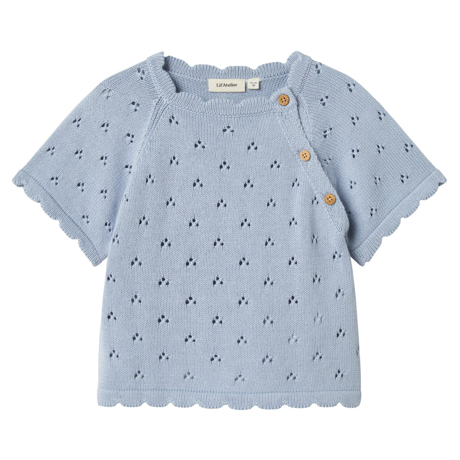 Lil`Atelier Strickoberteil NMFJOLA Organic Cotton