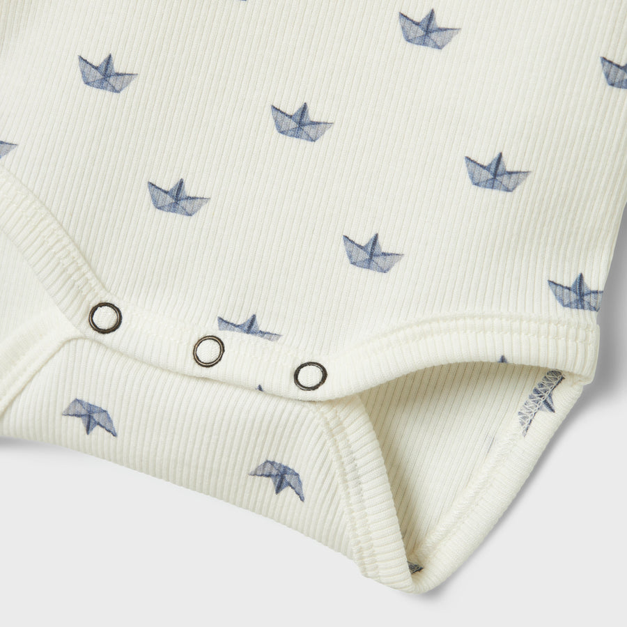 Lil`Atelier Slim Body Kurzarm NBMLAVO ENI Organic Cotton