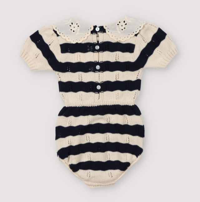The New Society Strampler MARINA Organic Cotton