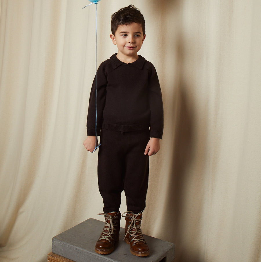 COPENHAGEN COLORS Weiche Strickhosen Merino Wool