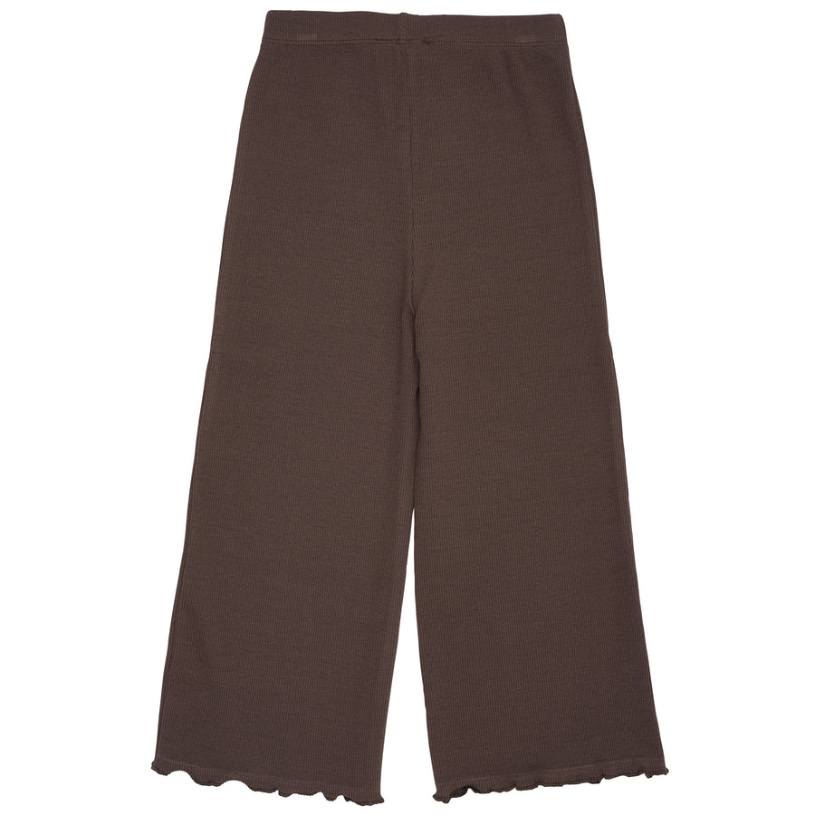 COPENHAGEN COLORS Weite Hosen aus geripptem Modal