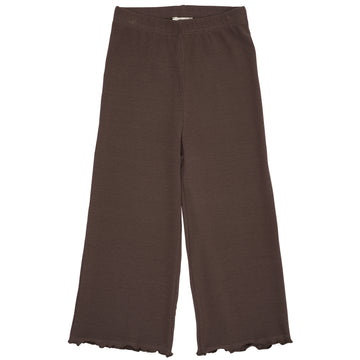 COPENHAGEN COLORS Weite Hosen aus geripptem Modal